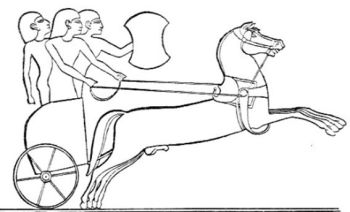 Согласно ТВ, на египетском барельефе изображена хеттская колесница